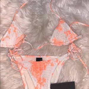 Size xxs triangl bikini set/never worn